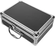 TOGEVAL Metal Briefcase for Men Keyless Combination Lock Tool Box Hard Case Aluminum Toolbox