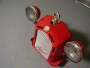 Pocher 1/8 Alfa Romeo 8C 2300 Black Metal Headlight Grilles Upgrade Monza Muleto