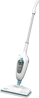 Black+Decker FSMH13E10-QS 10-in-1 Steam Mop Deluxe (1300 W, Steam Cleaner for Hygienic Cleanliness, Large Accessory Set + Removable Hand Steamer, Easy to Use)