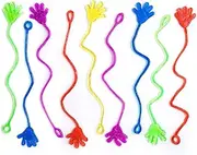 Sticky Hands Stretchy Sticky Sensory Toy,10Pcs Fun Sretchy Glitter Sticlky Hands,Mini sticky Hands Toy Stretchy Sticky Toy,Sticky Hands for Kid,Sticky Huge Hands Giant Slappy Hands Stretchy Hands Toy