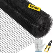 Vevor 24 in x 100 ft 1 in. Mesh Hardware Cloth Steel 16-Gauge for Garden Fencing