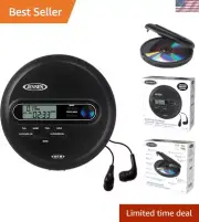 Portable Personal CD Player CD/MP3 Player + Digital AM/FM Radio + with LCD Di...