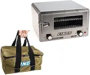 Adventure Kings 12v Portable Travel Oven Pie warmer + Canvas Carry Bag