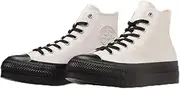CONVERSE(コンバース) AS Lifted OVERTAPE HI White/Black Sneakers White/Black 8.7 inches (22.0 cm), Multicolor (White/Black), 22.0 cm