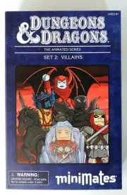 Dungeons & Dragons The Animated Series Minimates Set 2: Villains DST (SEALED)
