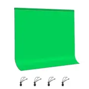 Green Screen Background for Photography, Green Screen Sheet 6.6*6.6FT