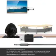 ❀❁USB Bluetooth 5.0 Audio Adapter Transmitter Receiver AUX Speaker For TV❀
