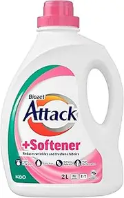 [BIOZET] Attack Plus Softener Liquid Detergent, 2 liters