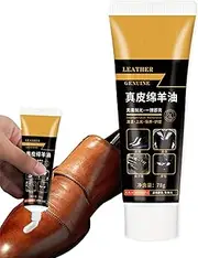 [Shenrongtong] Leather Maintenance Oil - 78g Leather Polishing Sheep Oil | Leather Oil, Shoe Polish, Leather Polishing Sheep Oil, Scratch Repair for Leather Shoes, Jackets, Purses, Bags, Sofa, Boots