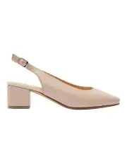 [Easy Steps] Garland Heeled Shoes in Blush Glove