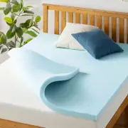 Twin Xl Cooling Gel Infused Memory Foam Mattress Topper 1.5 Inch