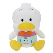 Sanrio Characters Hapidanbui 5th Anniversary Plush Toy Duck Hand-Knitted Harama