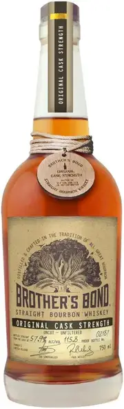 Brothers Bond Cask Strength Bourbon Whiskey 750ml