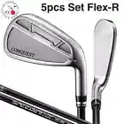 MAJESTY Conquest Iron Golf Clubs 5pcs Set #6-PW Flex R Speeder NX HV340 Shaft JP