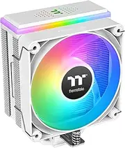 Thermaltake ASTRIA 200 ARGB CPU Cooler; 4 Copper Heat Pipes; 120mm PWM Fan; 500~1800RPM; Single Tower; Intel/AMD; 210W TDP; White; CL-P137-AL12SW-A