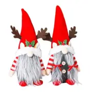 Christmas Gnome Faceless for Doll Plush Antlers Scandinavian Tomte Elf Decoratio