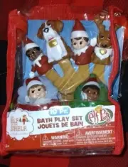 The Elf on the Shelf 10-Piece BATH PLAY SET Elf Pets / Squirt Toys + NEW