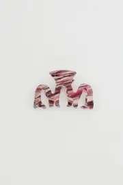Stripe Swirl Claw Clip