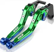 CNC Motorcycle Folding Brake Clutch Levers for Kawasaki Z650 Z 650 2017 2018 2019 2020 2021 Brake (Color : 4)