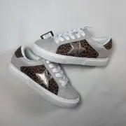 Girls leopard print sneakers with star accent Art Class brand size 1