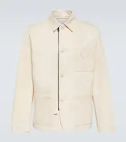 [Prada] Prada Cotton blouson jacket AU 90 white