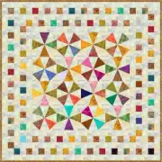 JIMBARAN - 53" x 53" - Pre-cut Patchwork Quilt Kit by Quilt-Addicts Lap