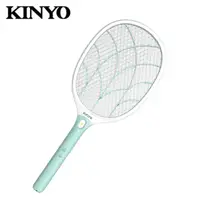 在飛比找PChome24h購物優惠-【KINYO 耐嘉】CM-3315 大網面分離式充電電蚊拍