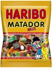 Haribo Matador Mix 275g, 10-Pack - Danish Assorted Sweets