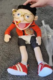 SML Jeffy The Rapper Puppet With Easy Hand Insert Control 24" - NEW