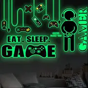 [Namly Design] Wallsticker - Game Zone / Glow in the Dark