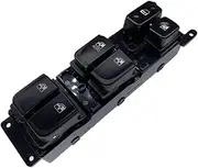 Car Window Control Switch for Sonata 2.4L 2005 2006 2007 Front Left Driver Master Electric Window Door Lock Switch Glass Lifter Button 93570-3K010