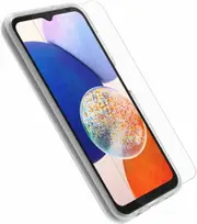 OtterBox Samsung A14 React Case Transparent + Screen Protector