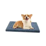 Dog Bed Mat Washable Reversible Dog Crate Pad Soft Fluffy Pet 29”x18"x1.5"