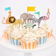 Safari Animals Cupcake Kit