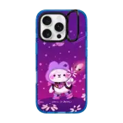 iPhone 16 Pro Impact Ring Stand Case MagSafe Compatible Spacebun by ellievsbear