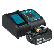Makita Single Port Optimum Charger With 3.0Ah Battery 198399-6
