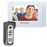 7" LCD Color Wired Video Door Phone Doorbell Intercom System IR Night Vision