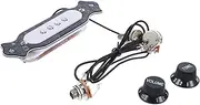 ULDIGI Abs Shell Soundboard 4 String Soundhole Pickup Volume Tone Control Gmb333 Random Color