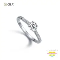 在飛比找momo購物網優惠-【彩糖鑽工坊】GIA 鑽石戒指 50分 四爪鑽戒 求婚戒