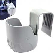 Cup Holder for Car Seat, Car Seat Cup Holder for Child Safety Non-Slip ABS Elastic Hook for