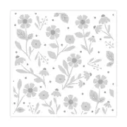 Catherine Pooler Floral Fancy Layered Stencil ( 3 layers)