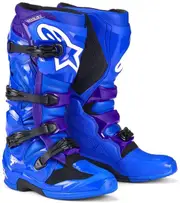 Alpinestars Tech 7, boots , color: Blue/Purple/Black , size: 16 US