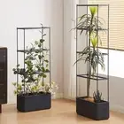 Raised Garden Bed with Trellis, Self-Watering, Tomato Planter with Cage for