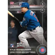 Topps NOW Storybook World Series Comeback Chicago Cubs Kyle Schwarber RC Card