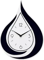 [KSYOU] Decorative Wall Clock for Living Room Decor, Modern Wall Clocks Battery Operated for Bedroom Kitchen Office Home, 16.5 Inch Big Silent Creative Wall Clock Non Ticking…