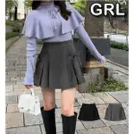 🌸 JAPAN 日系 🌸 日本代購 GRL 抓褶綁帶百褶短裙 GRL短裙 GRL裙裝 GRL直購 日本女裝 日本品牌