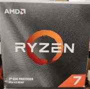 AMD Ryzen 7 3700X 3rd Generation Processor 4.4GHz Max Boost 3.6 GHz Base New