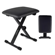 Piano Bench Piano Stool, Keyboard Bench Easy to Assemble, Comfortable Black