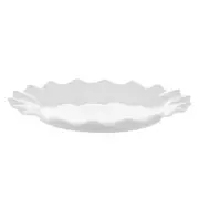 Society Home Macy Serving Platter Porcelain Round Pate For entertaining 30cm