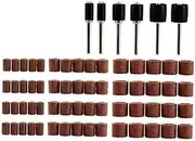 ETHZZLE Complete Sanding Grinding Kit 66 Pc Rotary Tool Accessories Sandpaper Set Fit for Sanding Drum Band Sleeves